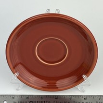 FIESTAware Paprika Brown 5 7/8” Saucer Plate Retired Color (Fits Cup 452... - £9.28 GBP