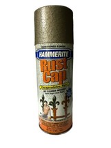 Hammerite Hammered Finish Rust Cap Bronze Spray Paint 12 Oz. READ - £29.41 GBP