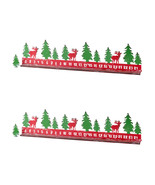 Christmas Countdown 23.5&quot;L x 5.5&quot;H Metal - $83.92