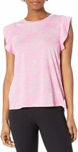 Betsey Johnson Ruffle Muscle Swing Tank Bubble Gum ( S )  - $43.84