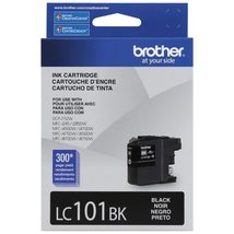 Brother Genuine Standard Yield Black Ink Cartridge, LC101BK, Replacement... - £19.96 GBP