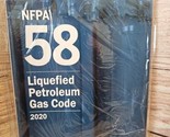 NFPA 58: Liquefied Petroleum Gas Code 2020 Edition Paperback, NEW  - £54.60 GBP