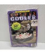 Vintage Black Coffin Cooler Halloween Inflatable Ghost 30&quot; / 2.5 Feet - ... - $101.62 CAD