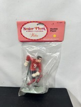 Vintage 1971 Wilton Hockey Player Cake Topper Party Favor Decor Sugar Plum NEW - £7.47 GBP