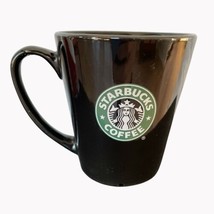 2008 Starbucks Barista Coffee Tea Mug Cup Black Green Mermaid Logo 10 oz - £15.56 GBP