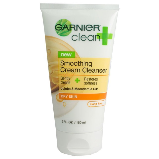 Garnier Clean + Smoothing Cream Cleanser for Dry Skin, 5 Fl Oz - $21.25