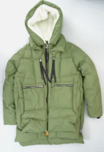 Orolay Coat Mens Sz L Hooded Down Winter Parka Jacket Ski Green - £40.26 GBP