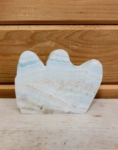 Calcite Cloud Caribbean Polished Stone with Live Edge - £29.23 GBP