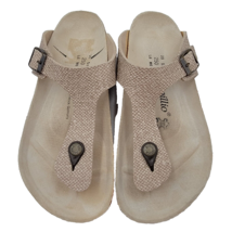 Papillio Birkenstock Sandals Womens 39 Sz 8 Thong Buckle - £39.52 GBP