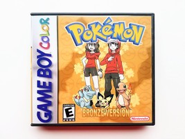 Pokemon Bronze - Custom Game / Case - Gameboy Color (GBC) USA Seller - £11.05 GBP+