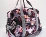 Kipling Ilaria Weekender Travel Shoulder Bag KI1959 Polyester Kissing Fl... - $114.95