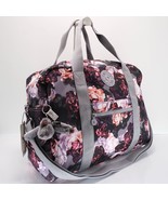 Kipling Ilaria Weekender Travel Shoulder Bag KI1959 Polyester Kissing Fl... - £91.61 GBP