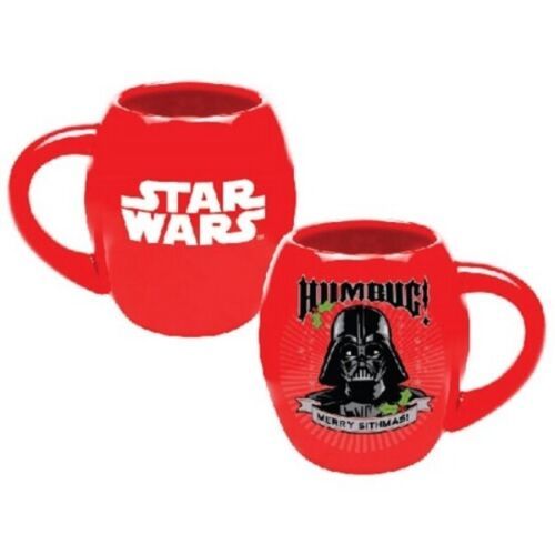 Star Wars Darth Vader Humbug Merry Sithmas! 18 oz Oval Ceramic Holiday M... - $6.89