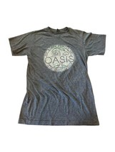 Women&#39;s Garth Brooks Oasis T-shirt Size S Front and Back Print Gray - £9.84 GBP