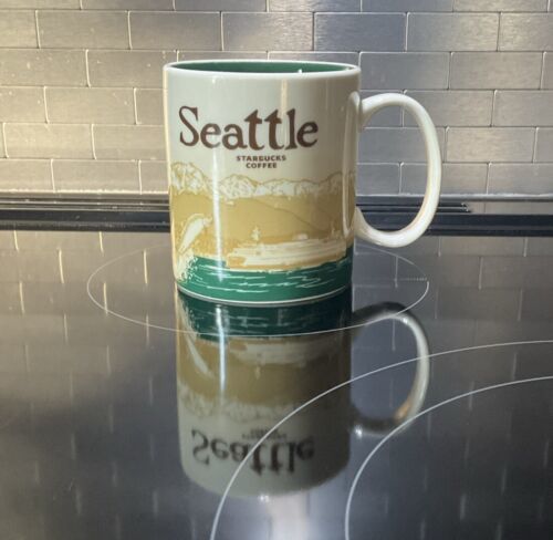Starbucks Seattle Salmon Ferry 2011 Global Icon City Collector Series coffee Mug - $18.70
