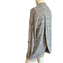 Harmony Balance Yoga Open Cardigan Women&#39;s Size Medium Sweater Gray Spac... - £12.58 GBP