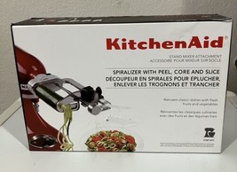 KitchenAid Stand Mixer Attachment Spiralizer Peel, Core, &amp; Slice KSM1APC - £35.55 GBP