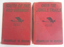 Ted Scott Flying Stories Lot ~ Hardy Boys Author Franklin W Dixon Vintage Series - £11.55 GBP