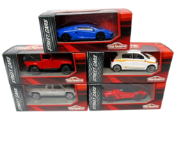 Set *5 Maquetas de Coches – Coches de Calle, Escala Majorette 1:64 –... - $43.77