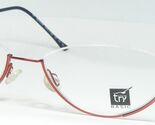 Try BASIC GENIUM ULTRALIGHT BA01004 CHERRY RED EYEGLASSES 52-17-135mm Italy - $136.47