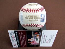 Tony Larussa 3 X Wsc A&#39;s Cards Hof Mgr Signed Auto 2004 Ws Game Baseball Jsa - £156.58 GBP