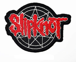 Slipknot Rock and Roll Music Band Embroidered Iron On Patch 3.5&quot; - £4.38 GBP+