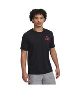 Under Armour Men's Project Rock Short Sleeve T Shirt, (002) Black / / St... - $22.34