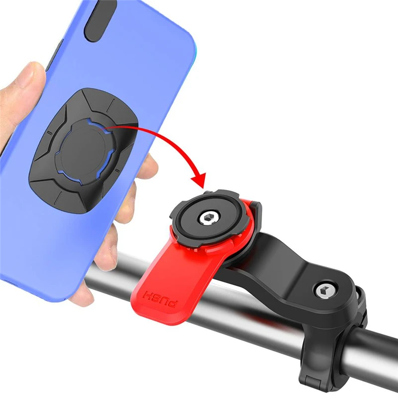 Sporting Bike Scooter Navigation Phone Stand Holder Adjustable Motorcycle Mounta - £23.81 GBP