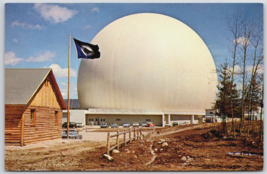 Postcard Bell System Satellite Communication Earth Station Andover Maine ME - £6.91 GBP