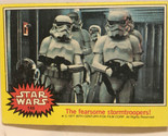 Vintage Star Wars Trading Card Yellow 1977 #148 The Fearsome Stormtroopers - $2.48