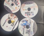 LOT OF 4 : MLB 12 The Show +MLB 13 +MADDEN 13 +  MADDEN 10/ GAME ONLY/NI... - $9.89