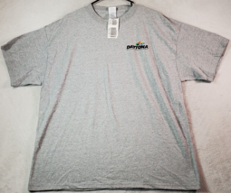 NASCAR T Shirt Unisex XL Light Gray Short Sleeve Daytona International Speedway - £13.52 GBP