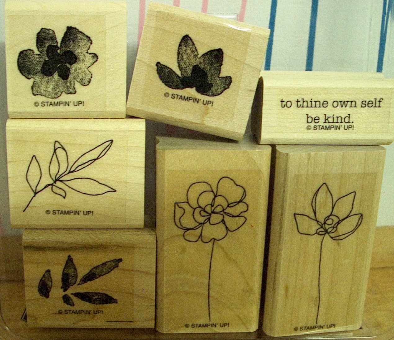 Stampin Up Botanical Blooms - Stamps