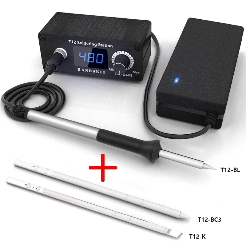 MINI T12 Soldering Station DC 110V - 240V Temperature Controller Digital Electro - £209.38 GBP