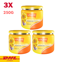3X Lolane Natura Hair Treatment Color Care Sunflower Extract Biotin Nour... - $67.16
