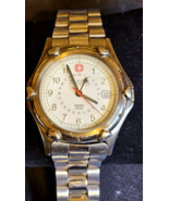 WENGER 38mm SAK Design Sports men Swiss Army Watch & free NEPTUNE legend watch - $41.65