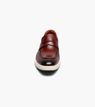 Stacy Adams Spencer Moc Toe Penny Slip On Burgundy 25673-601 image 7
