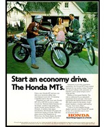 1974 Magazine Motorcycle Print Ad - HONDA MT-125, MT-250 A7 - $176.00 MXN
