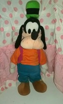 Jumbo 20&quot; Goofy~Disney Classic Mickey &amp; Friends~Hound Dog~Bean Bag Stuffed Plush - £22.88 GBP