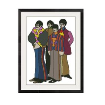 All Stitches - Beatles Cross Stitch Pattern In Pdf -065 - $2.75