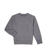 Athletic Works Boys Long Sleeve Fleece Sweat Shirt LARGE (10-12) Gray - $14.50