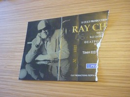 Ray Charles Jazz Ticket d&#39;entree Music Concert in Athens Greece - £47.96 GBP