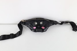 Vintage 90s Y2K bebe Girl Distressed Sequin Panda Bear Fanny Pack Belt B... - $626.68 MXN