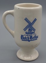 Vandermint Dutch Liqueur Ceramic Coffee Mug Windmill Logo Design - $41.36
