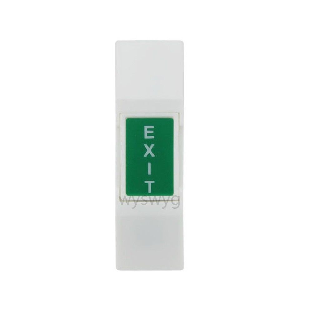 Small Exit Push Release Button Door Switch Use for Access Control Narrow... - $4.98