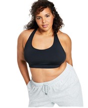 $30 Id Ideology Womens Performance Plus Size Impact Sports Bra Black Size 2X - £7.36 GBP