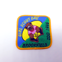 Vintage 1996 Girl Scout Day Patch Badge BROOKFIELD ZOO 4 Inch Fun Patches - $127.12 MXN