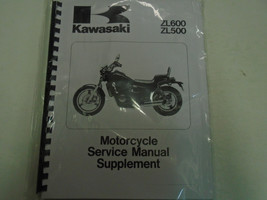 1986 Kawasaki ZL600 ZL500 Motorcycle Service Shop Repair Manual Suppleme... - £110.06 GBP