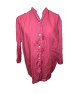 Jillian Jones Womens100% Linen Button-Up Shirt Sz L Breathable Lagenlook... - €18,74 EUR Jillian Jones Womens100% Linen Button-Up Shirt Sz L Breathable Lagenlook... - €18,74 EUR