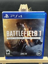 Battlefield 1 Early Enlister Deluxe Edition SONY PlayStation 4 2016 PS4 EA Games - £3.89 GBP
